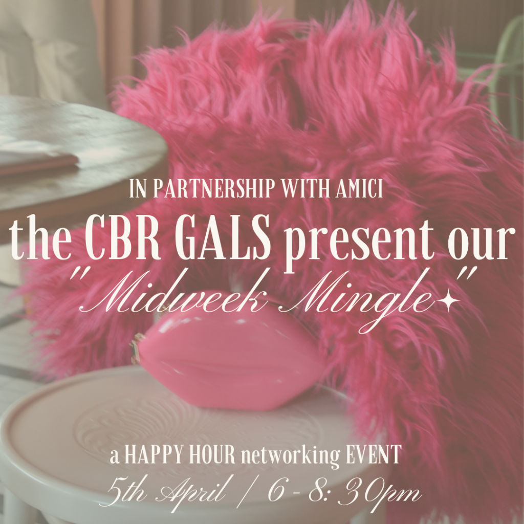 In Partnership with Amici, the CBR Gals present our "Midweek Mingle"