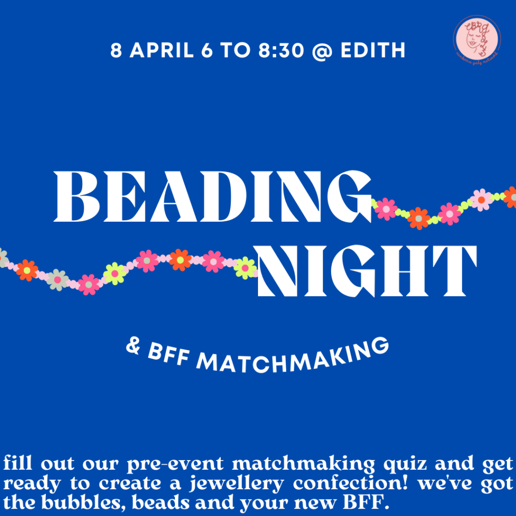 Event Flyer for Beading Night